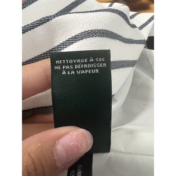 Lauren Ralph‎ Lauren Women Stripe Dress Formal Party Cocktail Size 10 Wedding - Picture 8 of 11